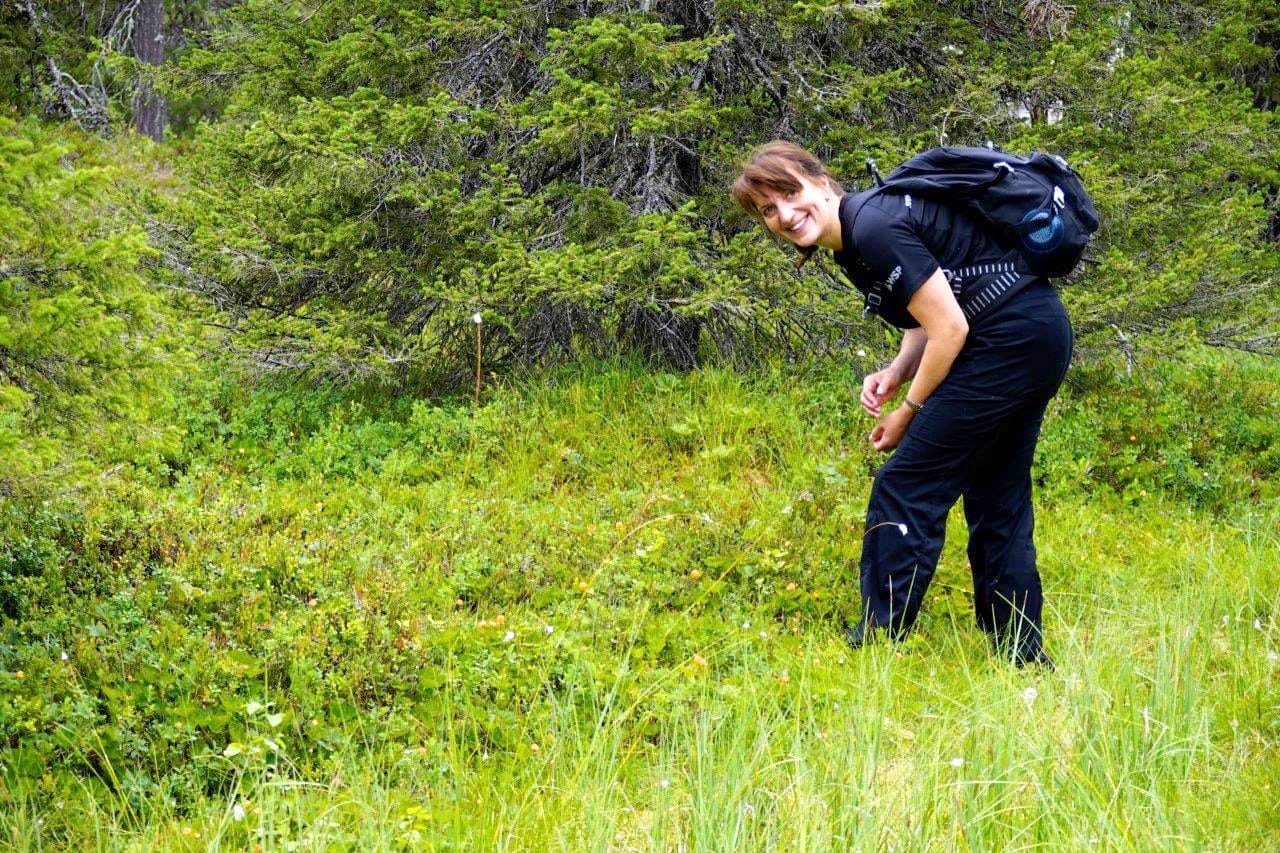 Vapaa-aikanaan Sanna Savolainen suuntaa luontoon marjastamaan ja hiihtämään.