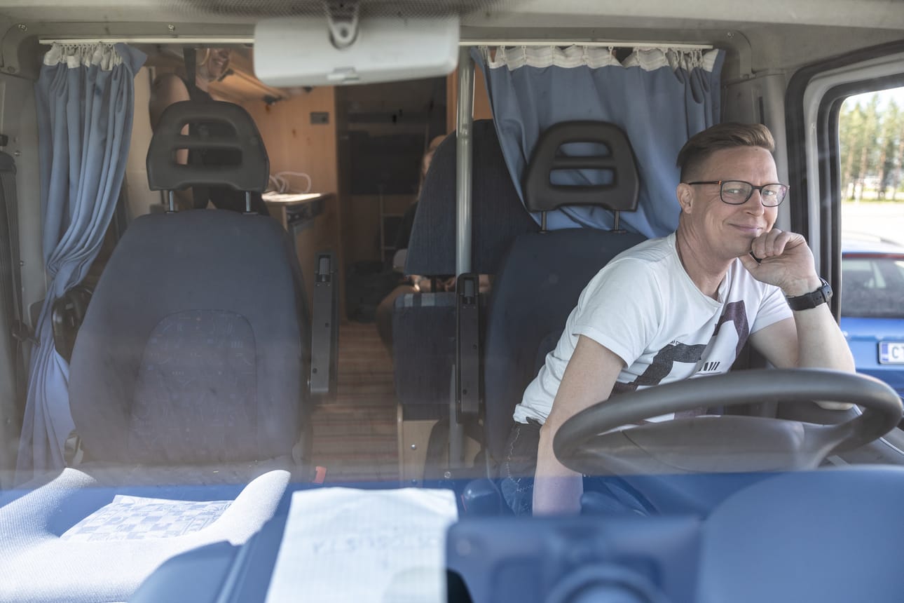 Antti Leppänen saapui Suviseuroihin Ylöjärveltä. Hänellä on tapahtumasta positiiviset tunnelmat.