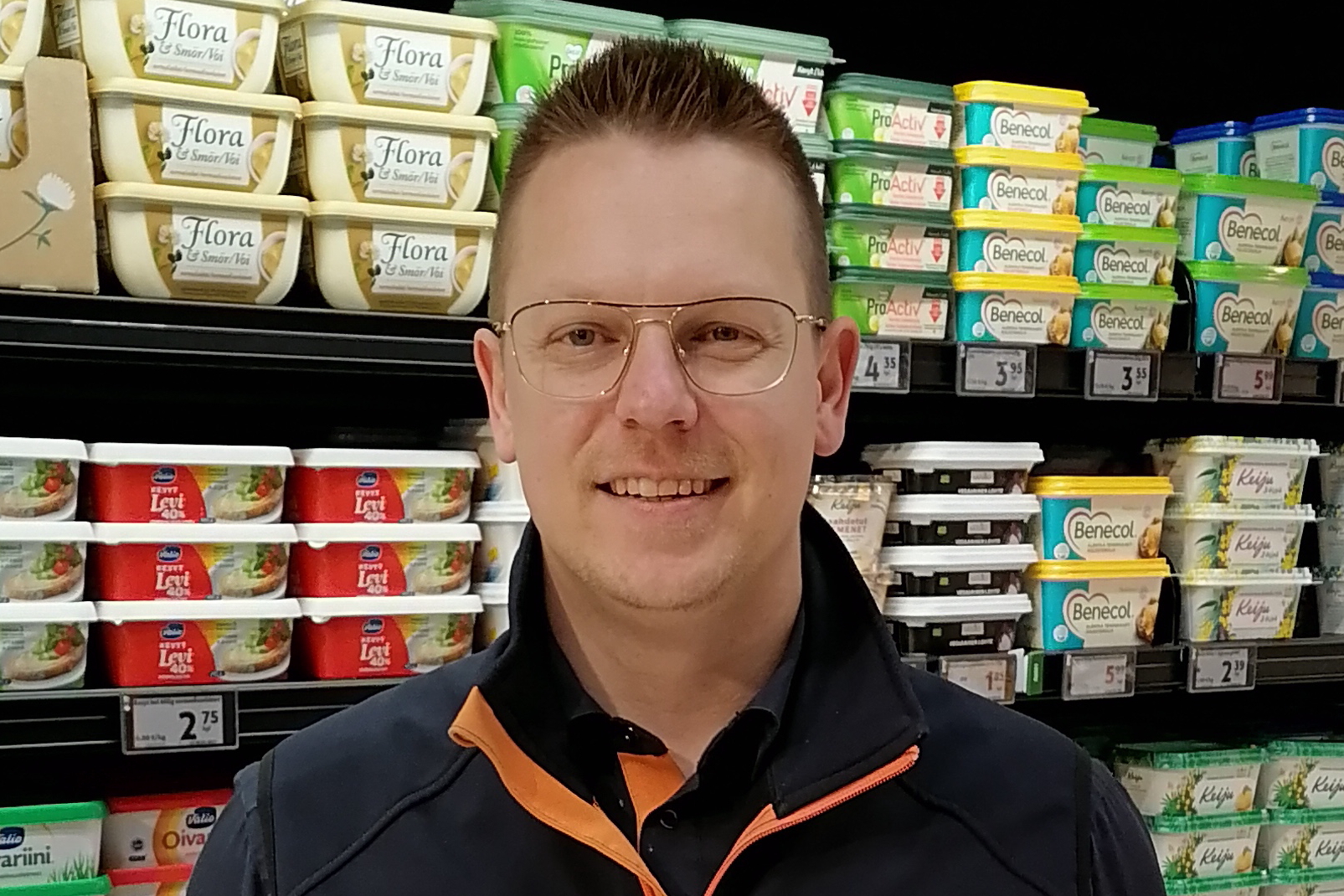 Jani Huotari aloittaa Pyhäjoen K-Marketin kauppiaana