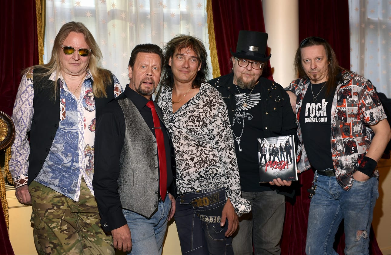 Popeda ryhmäkuvassa vuonna 2017.