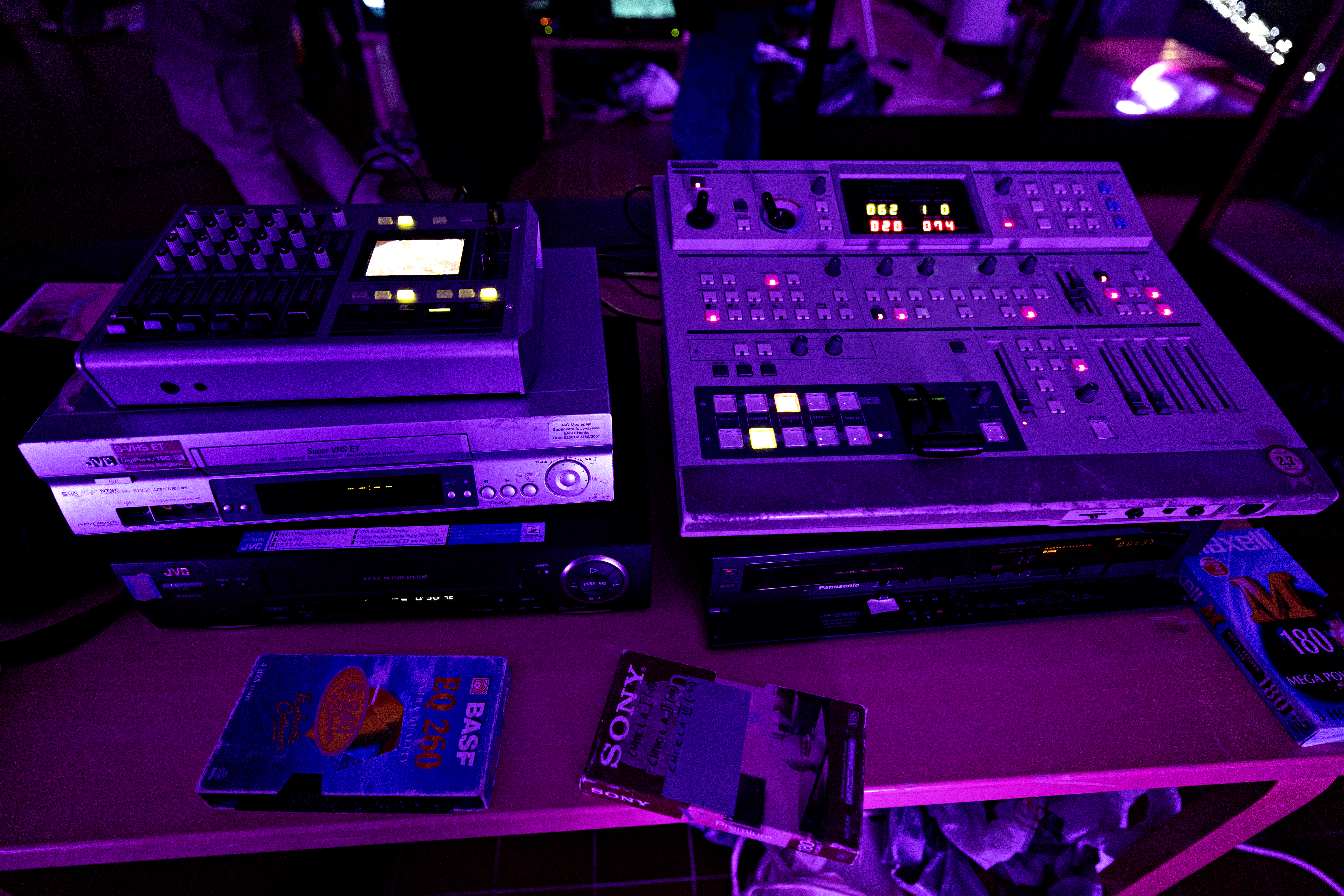 VHS-klubin mikseri on peräisin vuodelta 1985.