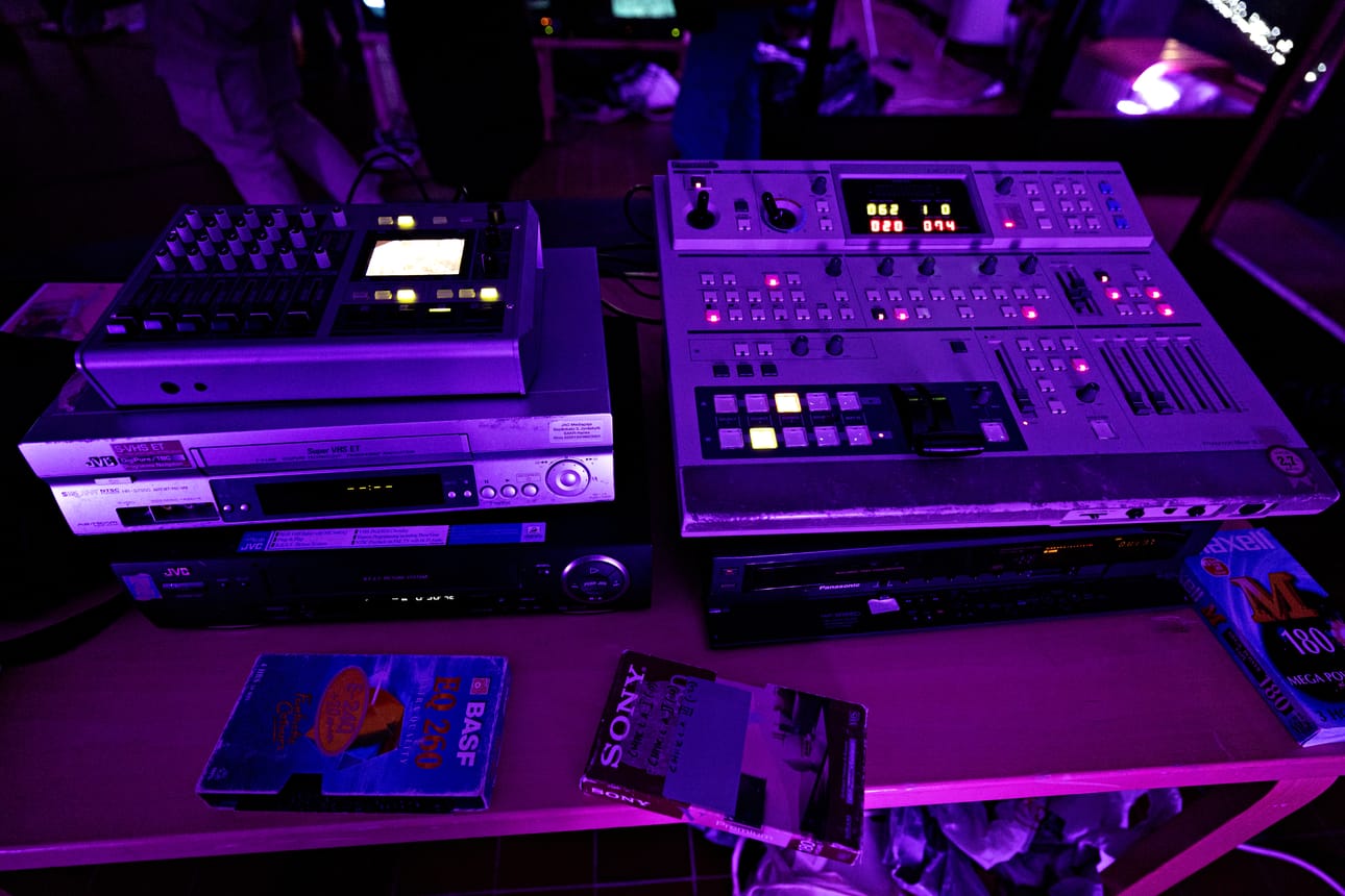 VHS-klubin mikseri on peräisin vuodelta 1985.