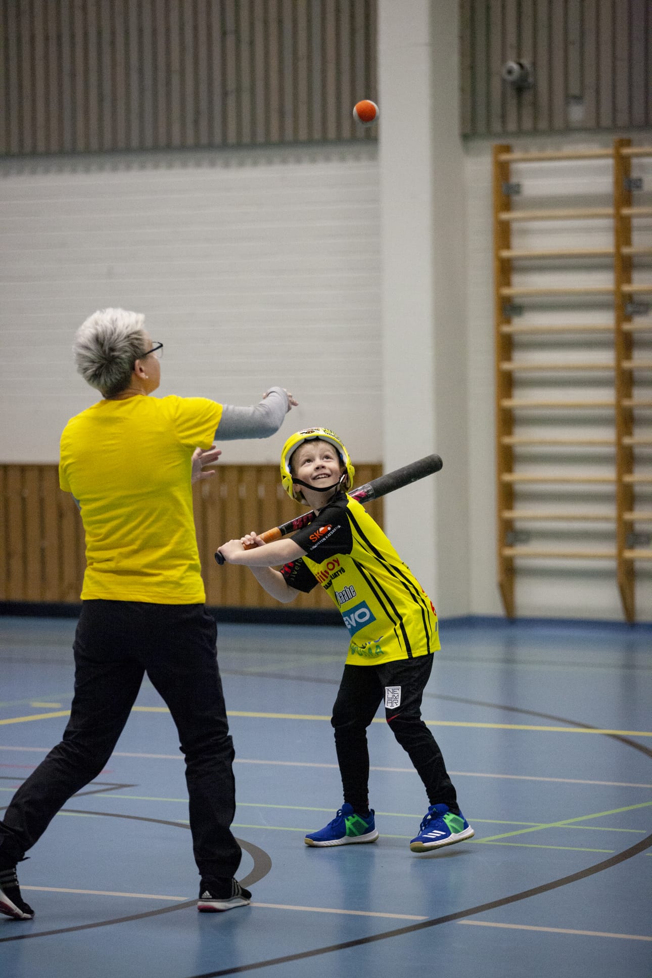PattU Junioireiden tapahtumassa jo pelaavat junnut pääsivät myös verestelemään taitojaan. Lyömässä kävi muun muassa Elias Kanasaari.