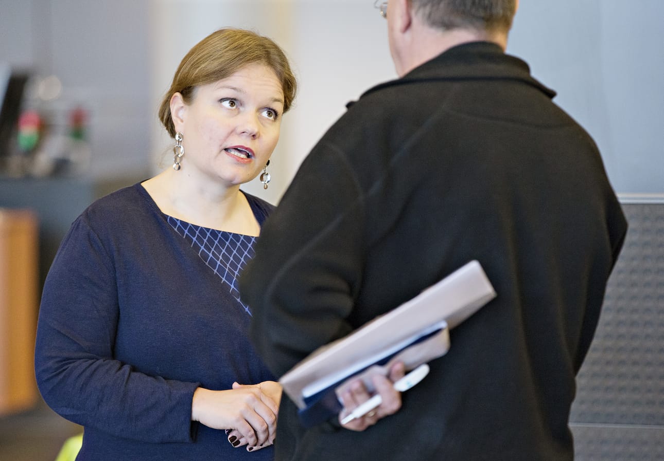 Opetus- ja viestintäministeri Krista Kiuru (sd.)