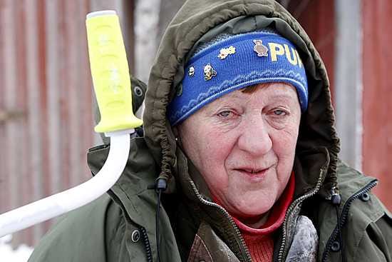 Seija Kokkarinen Siilinjärveltä on pilkkinyt 40 vuotta.