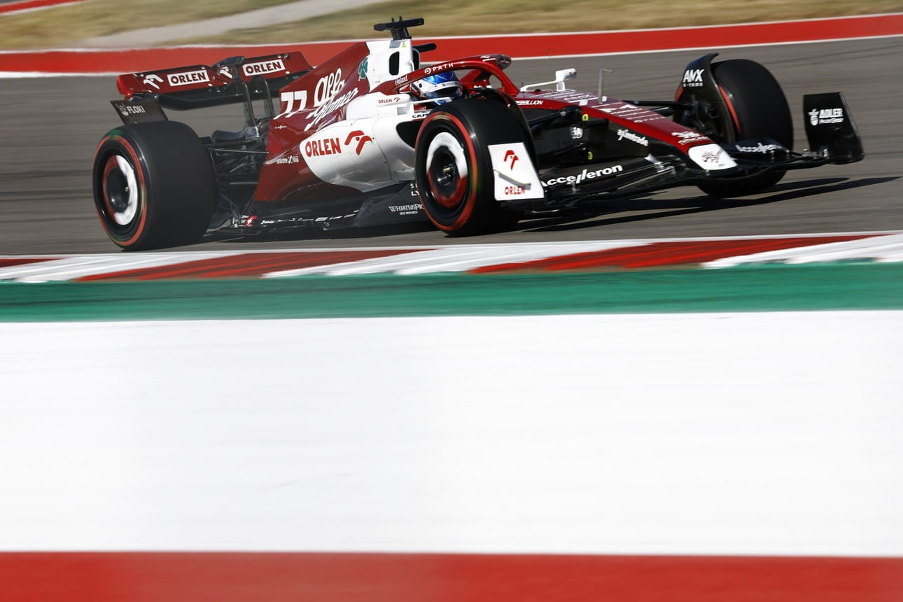 Valtteri Bottas oli Austinissa ulosajoon keskeyttäessään sijalla 13. LEHTIKUVA/AFP