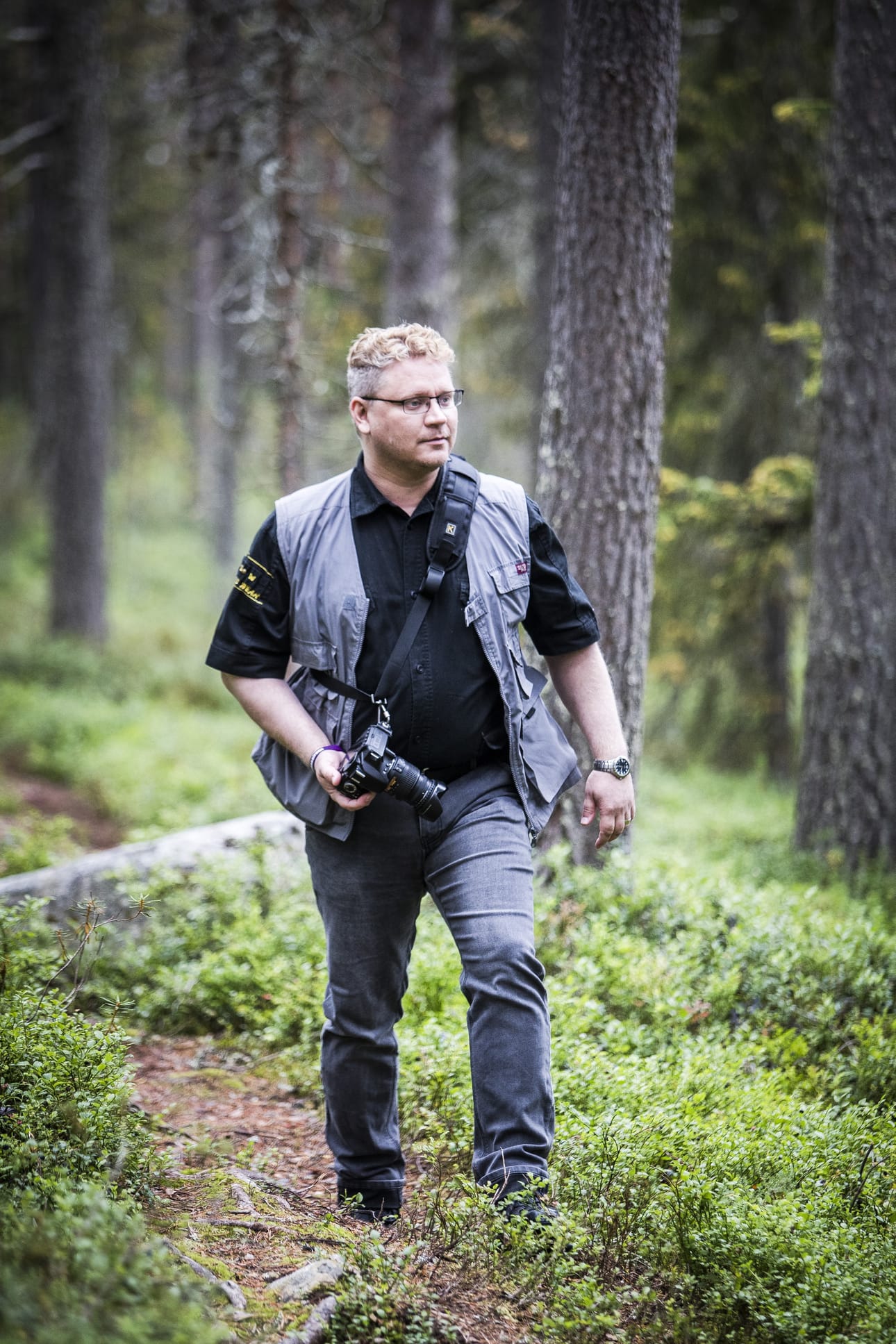 Vuoden alussa Turusta Posiolle muuttanut Marko Uskelin on toistaiseksi sairauslomalla. Valokuvausta harrastava mies kulkee luonnossa niin paljon kuin voimat antavat myöten.