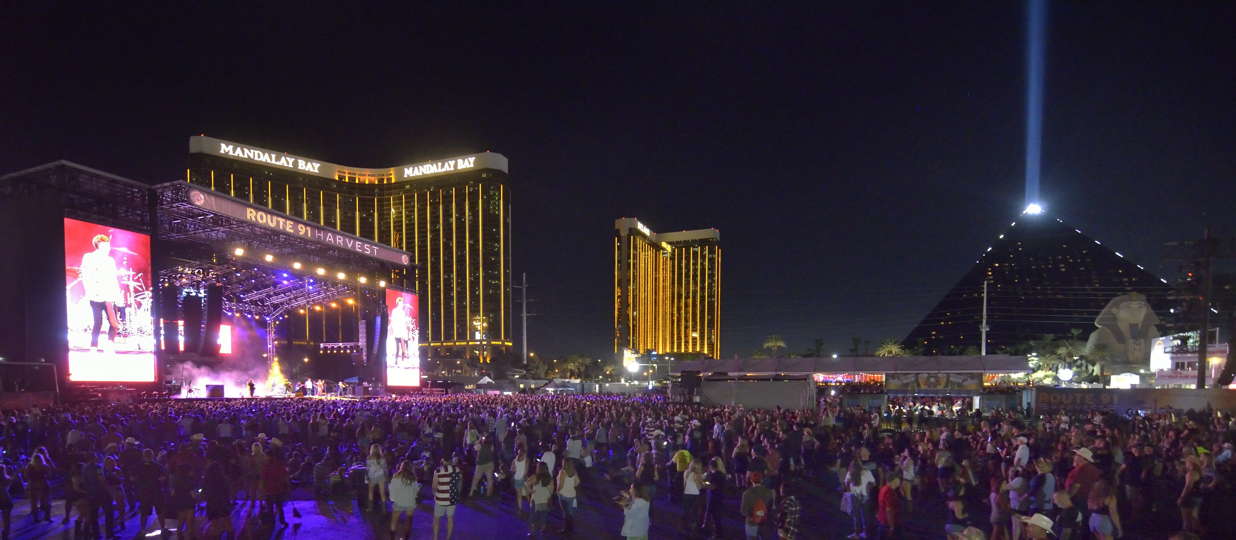 Las Vegasin ampuminen kohdistui countryfestivaalin yleisöön.