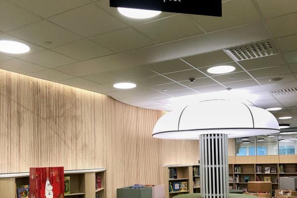 Lastenosaston luontoteemaa. Kuvat Siiri Keltamäki