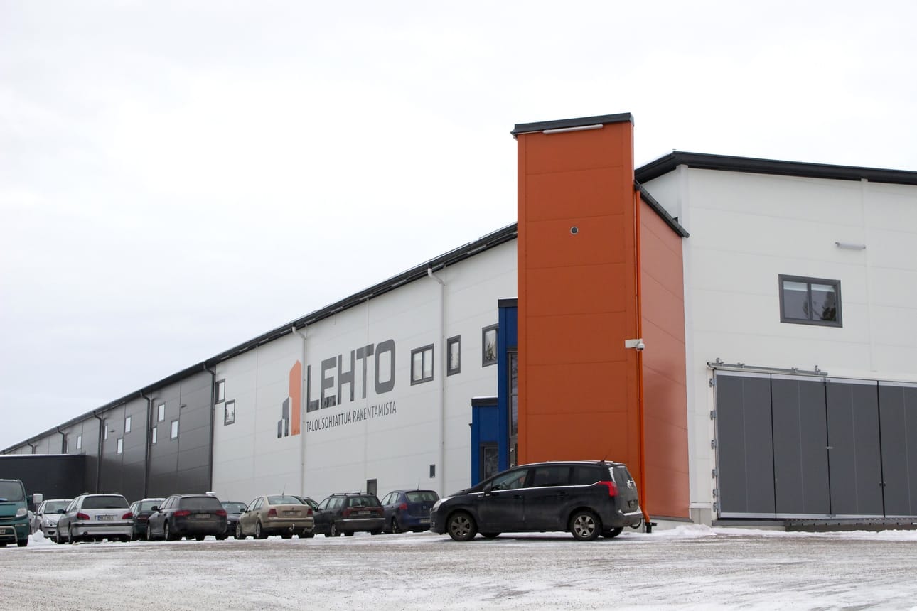 Lehto Groupilla on tehdas muun muassa Oulaisissa.