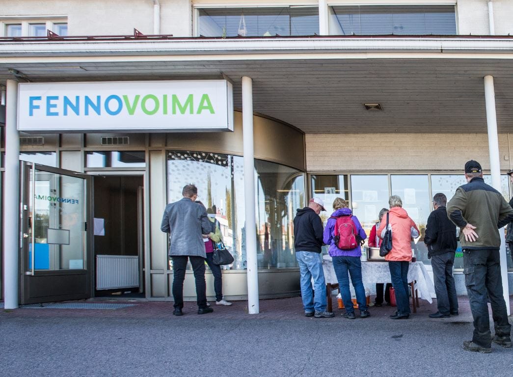 Fennovoima juhli viime syyskuussa yhdystien rakentamisen aloittamista Pyhäjoella.