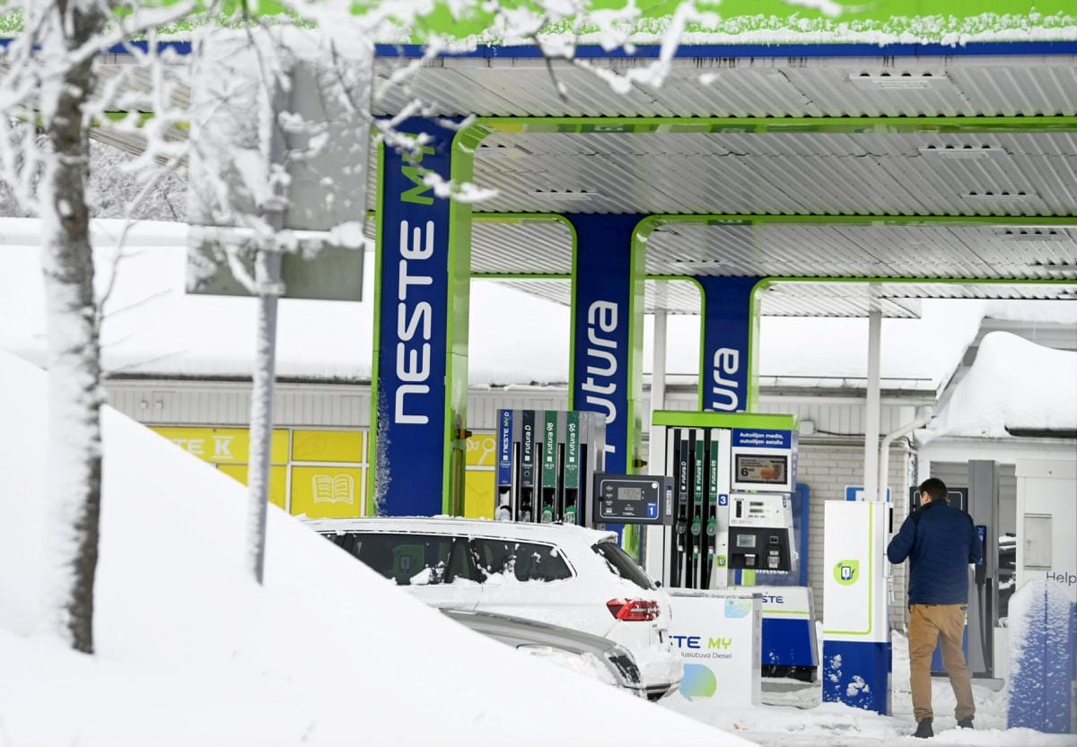 Raakaöljyä ja öljytuotteita tuodaan Suomeen merkittävässä määrin muualtakin kuin Venäjältä. LEHTIKUVA / VESA MOILANEN