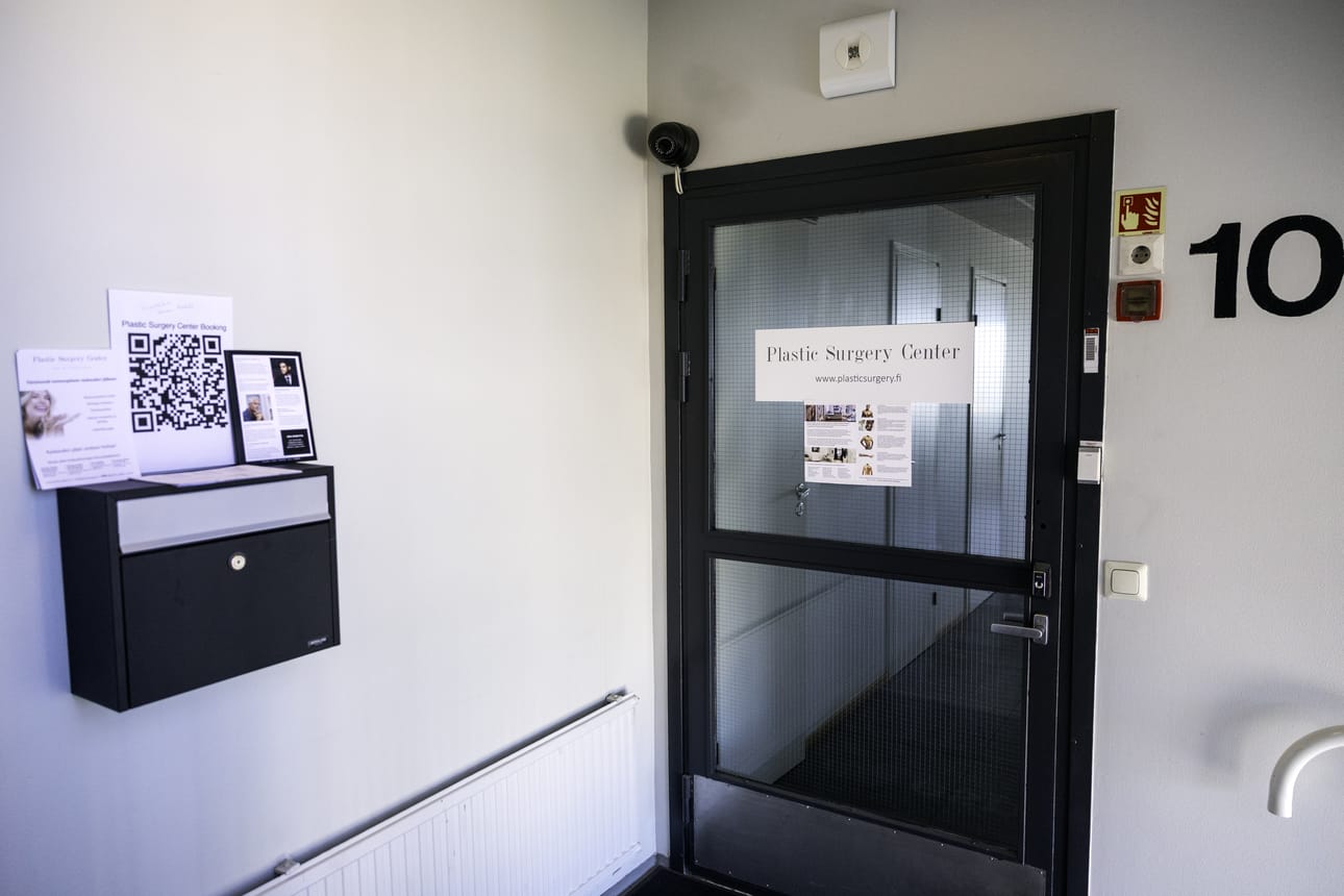 Kuvassa Plastic Surgery Centerin Vaasan toimipiste. Yhtiöllä on klinikka myös Seinäjoella. Arkistokuva.