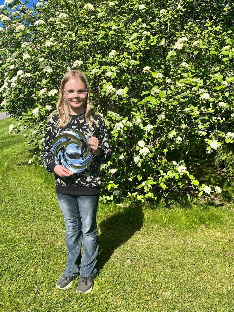 Lintuviidan koulun Kunnon Kasperilainen on 4A-luokan Matilda Sedig.