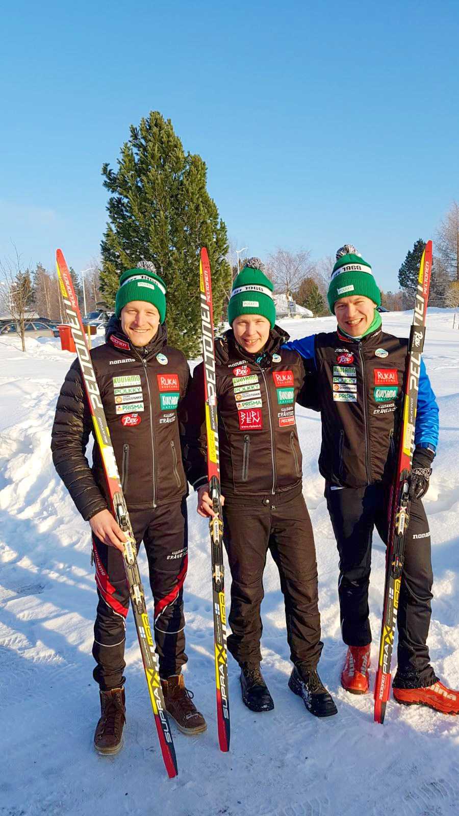 KEV:lle pronssia hiihtosuunnistuksen SM-viestissä, Aikio keskimatkalla neljäs