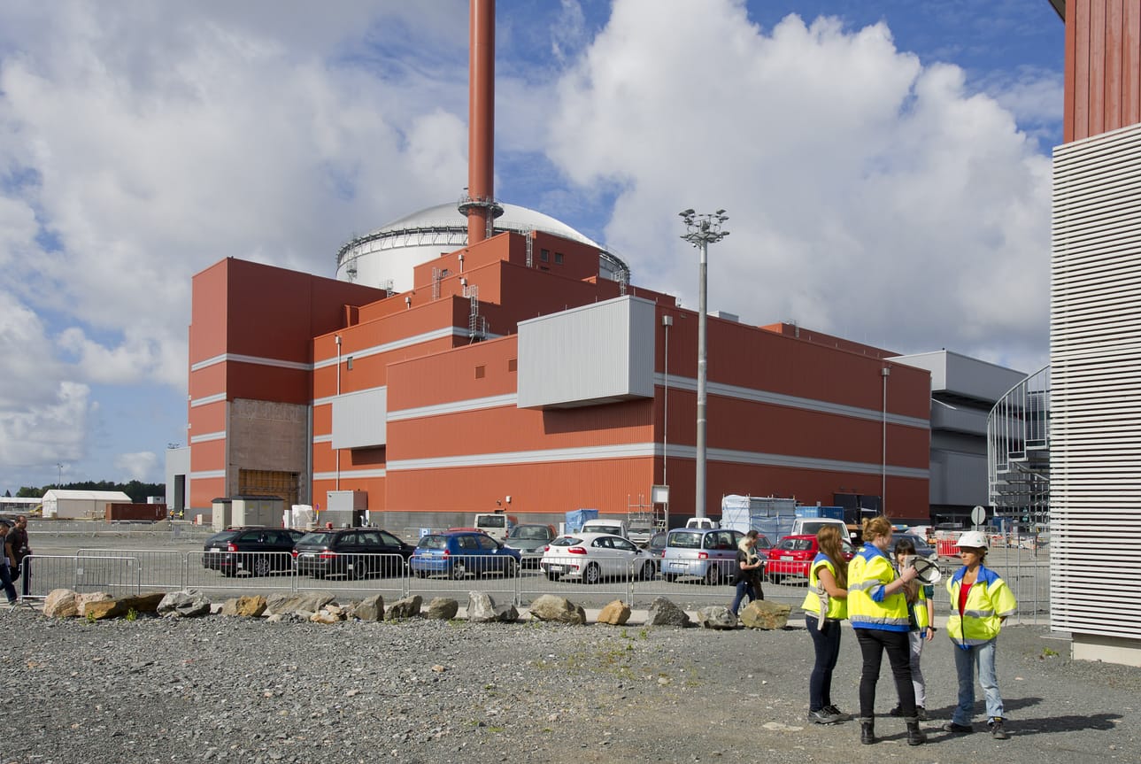 Olkiluodon ydinvoimalan kolmatta yksikköä on rakennettu yli kymmenen vuoden ajan.