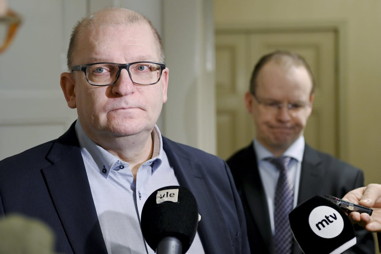 Teollisuusliiton puheenjohtaja Riku Aallon mielestä työnantajapuoli ei huomioi sitä, miten inflaatio on heikentänyt palkansaajien ostovoimaa. LEHTIKUVA / Emmi Korhonen