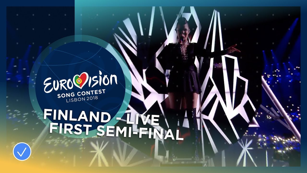 Saara Aalto villitsi yleisön Lissabonissa - katso Aallon Euroviisu-esitys