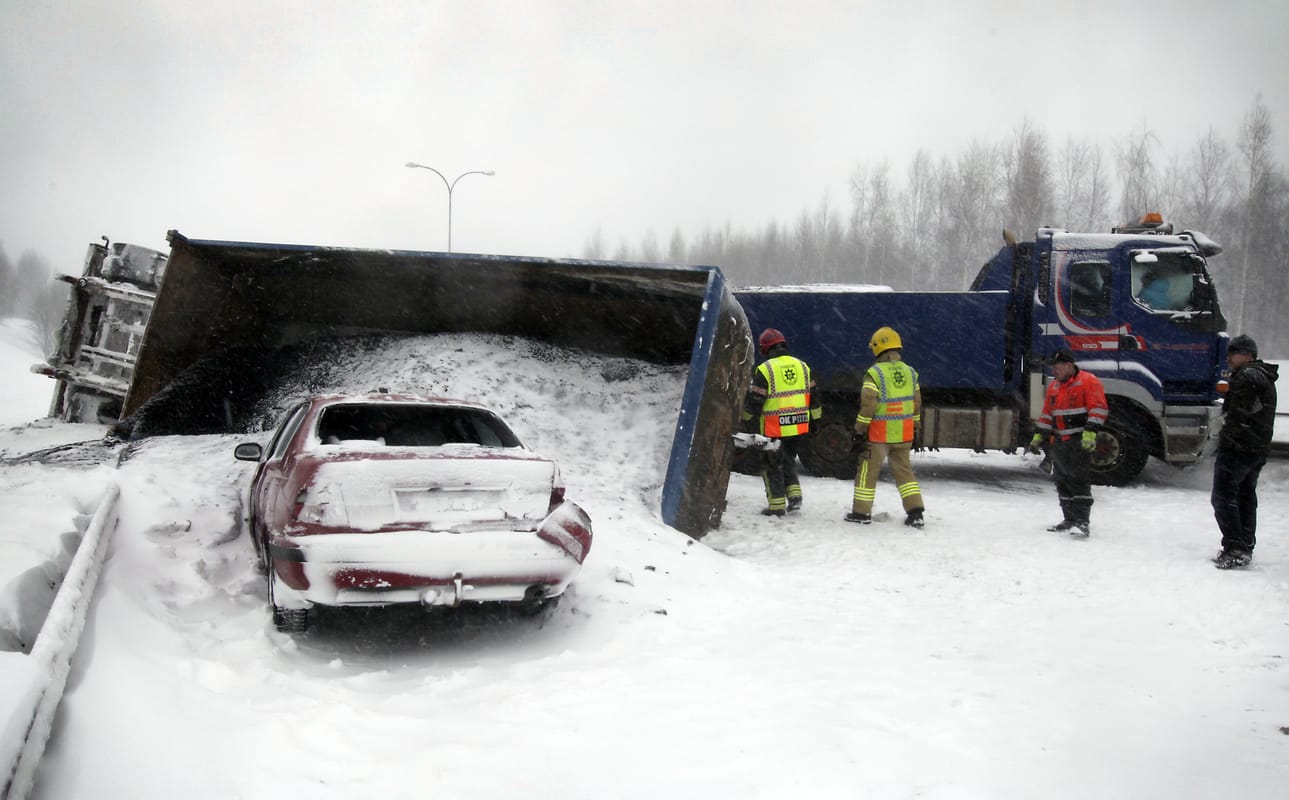 Sorarekka on nurin Pohjantiellä keskustan kohdilla.