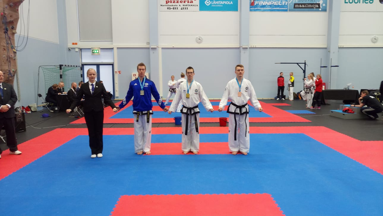 Taekwondon SM-kisat käytiin helmikuun alussa Sastamalassa.
