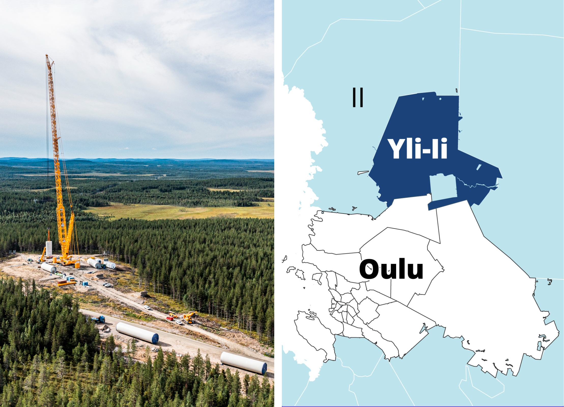 Oulun päättäjät miettivät, pitäisikö sadoista tuulivoimaloista maksaa korvauksia kapinoivalle Yli-Iille