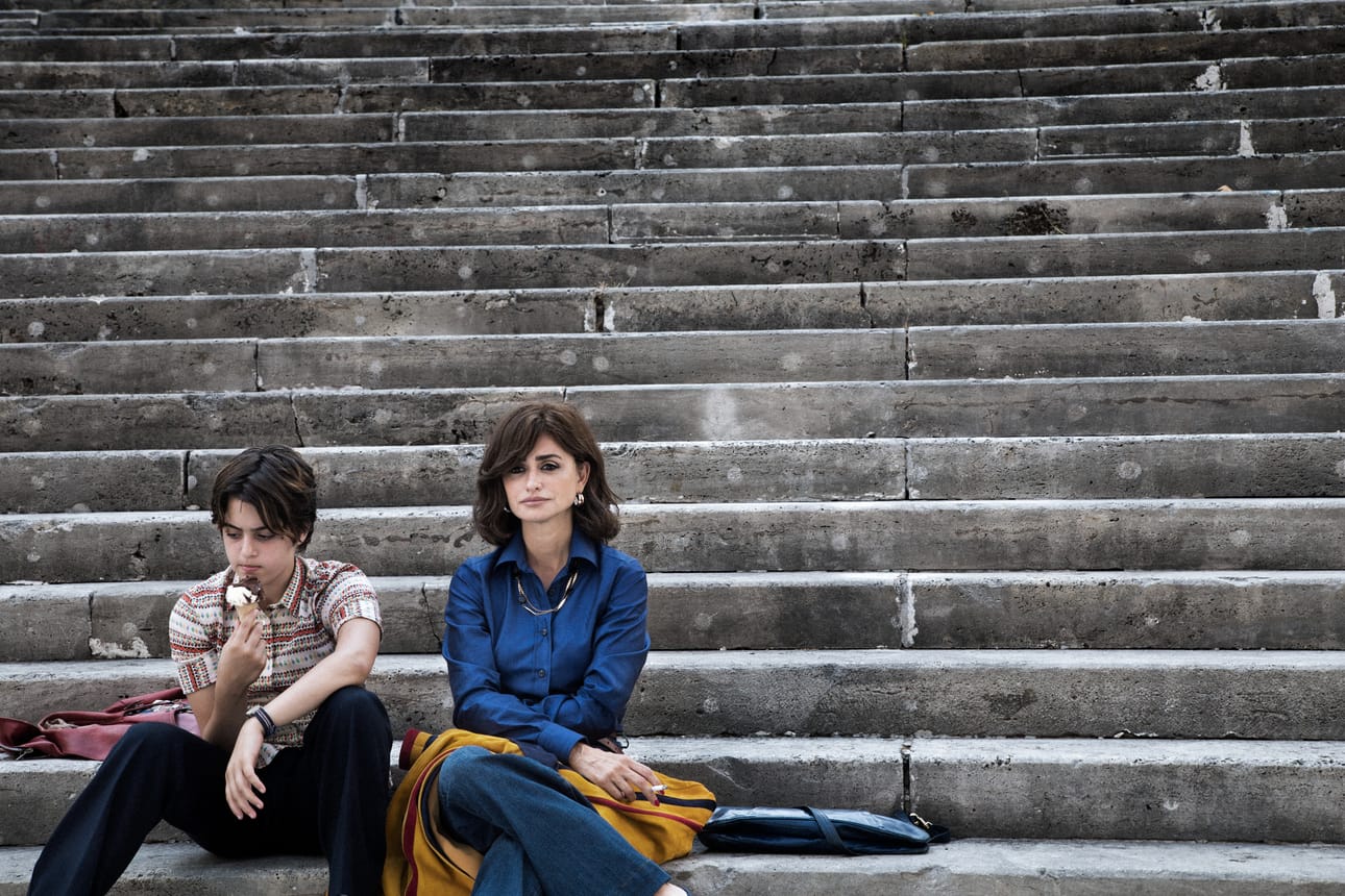 Luana Giuliani ja Penelope Cruz ovat lapsi ja äiti. Kuva: Venetsia