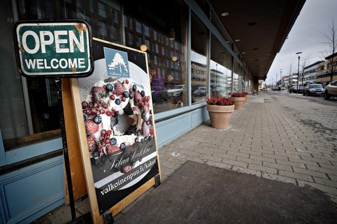Valkoinen Puu on edelleen normaalisti auki myös Kauhajoella. Yrityksellä on kahvilat myös Tampereella ja Seinäjoella, josta kuva on. Arkistokuva: Tomi Kosonen