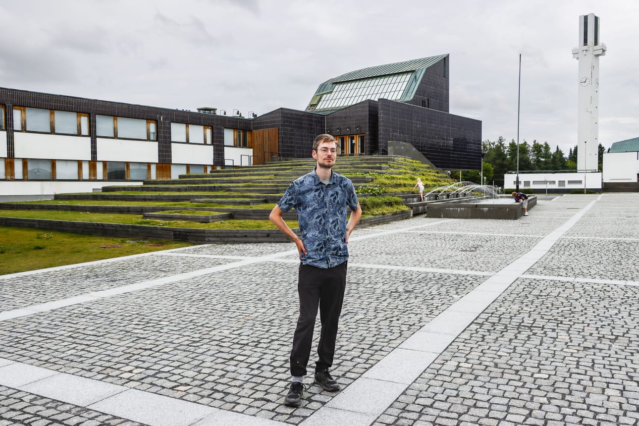 Helsinkiläinen Lauri Marjamäki kertoo olleensa jo hakuprosessin aikana tietoinen tavoitteesta saada Seinäjoen Aalto-keskus Unescon maailmanperintökohteiden listalle.