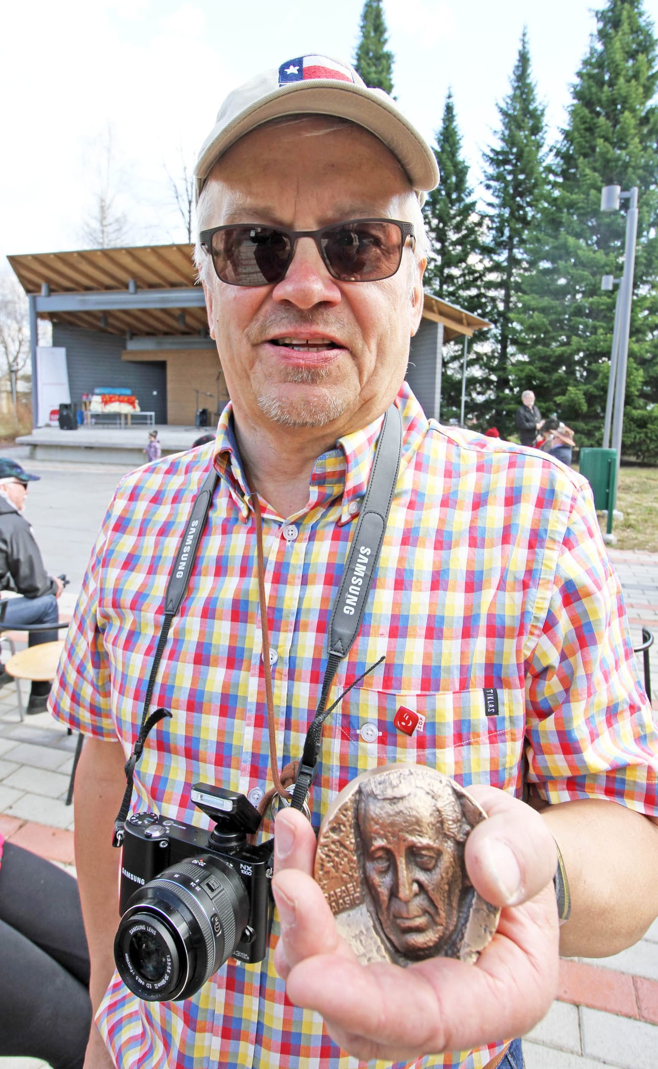 Jouko Etelä palkittiin Rafael Paasio -mitalilla viime vuonna.