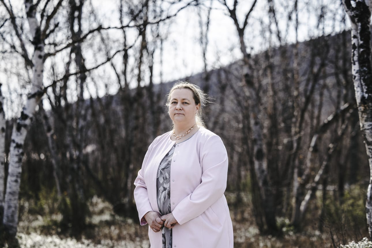 Päivi Kontio valittiin Utsjoen kunnanjohtajaksi vuonna 2023.