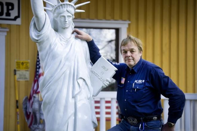 – Ihmeen hyvin kaikki on mennyt. Olen vain tehnyt sitä, mistä olen tykännyt. Koulut menivät alta lipan: Yhteiskoulua yksi vuosi, englannista ehdot ja ammattikoulusta väärä linja, Jari Mäki kertaa. KUVA: JUHA AHO-PYNTTÄRI