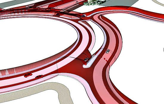 Kajaanin Kivimäen testausympäristö koostuu maanalaisista testiradoista, joita rakennetaan yhteensä 3,4 kilometriä.