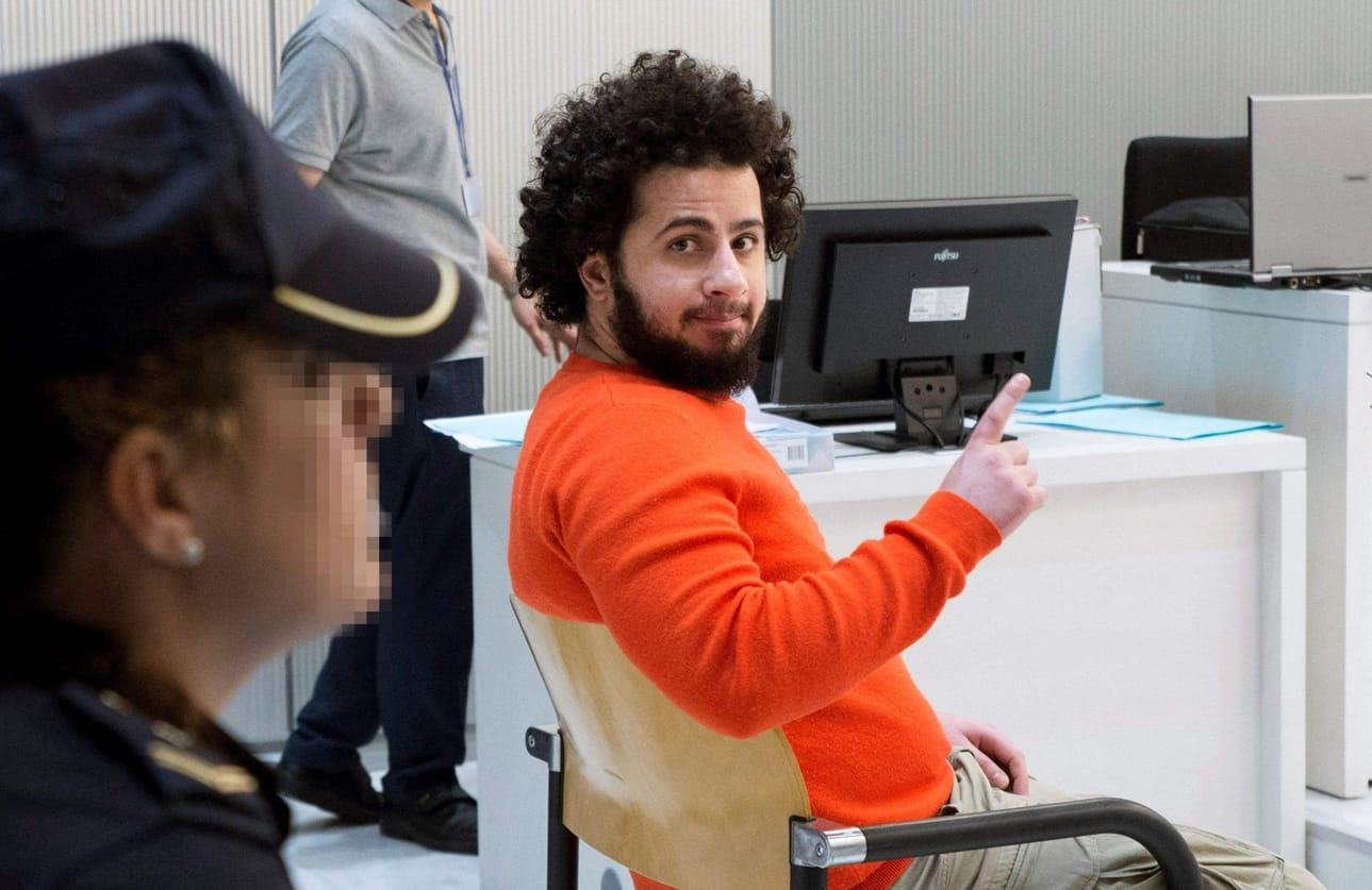 Nykyään 34-vuotias Ahmed Samsam pidätettiin äärijärjestö Isisin jäseneksi epäiltynä vuonna 2017 Espanjassa. LEHTIKUVA/AFP