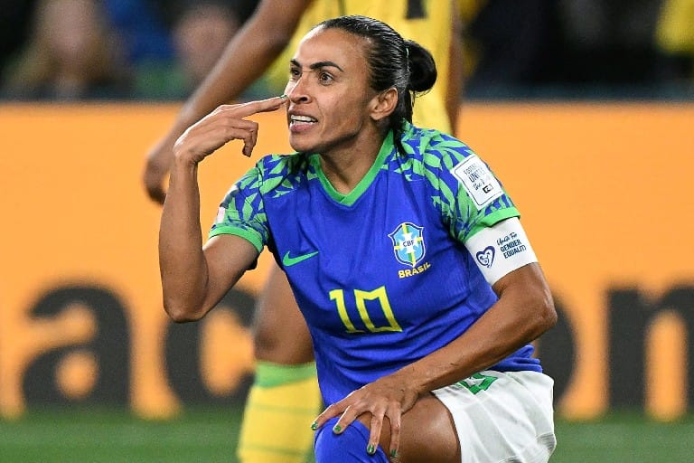 Ikoninen brasilialaishyökkääjä Marta pelasi todennäköisesti viimeisen MM-turnauksensa.