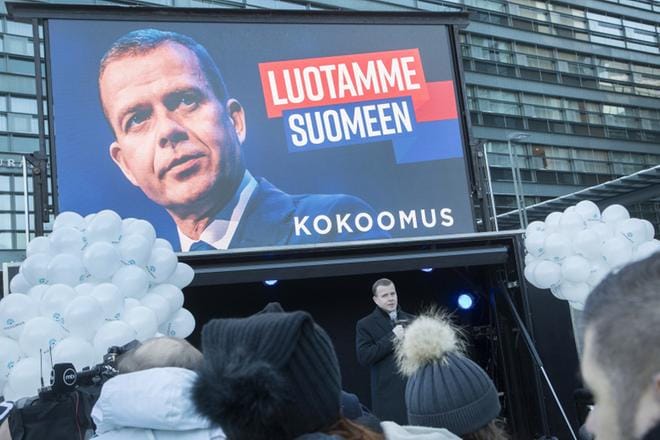 Kokoomuksen ajatuspaja Toivo toimii vaalivuonna matalalla profiililla, sillä sen valtiontukihakemus oli myöhässä ja tuki jäi saamatta. KUVA: Mauri Ratilainen