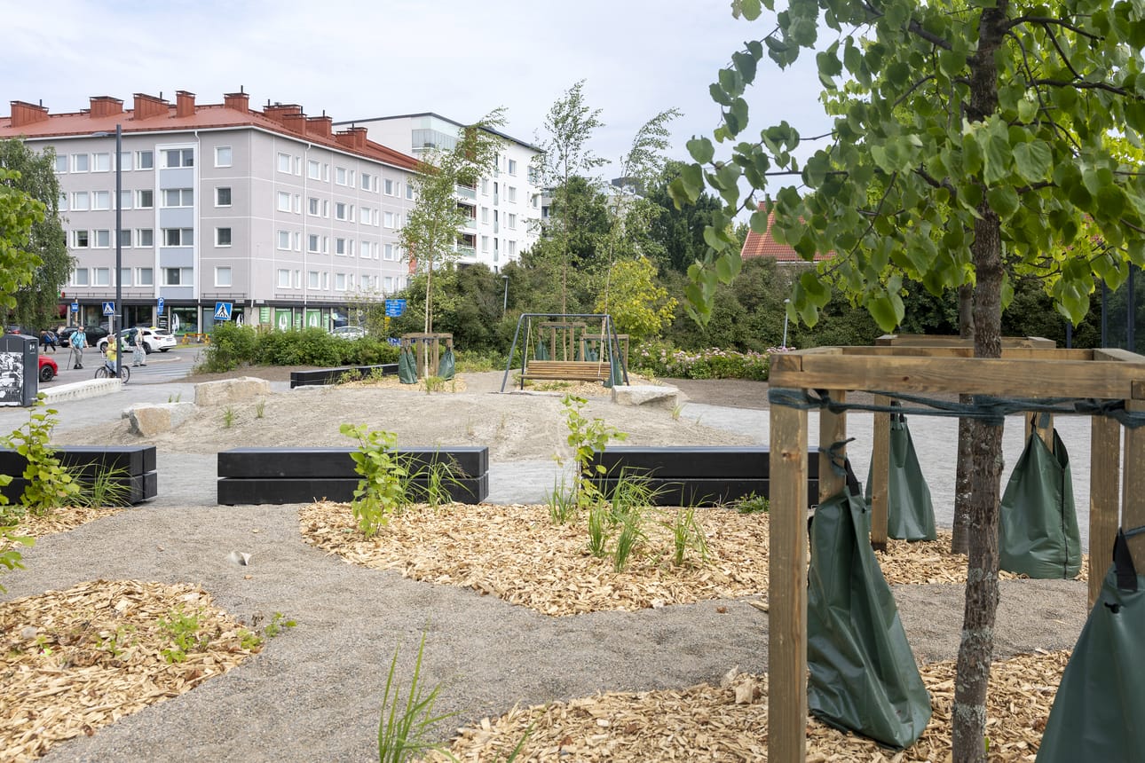 Oulun kaupunki kuvailee pop up -puistoa pienenä ja tiiviinä kaupunkimetsikkönä. Puiston on tarkoitus palvella arviolta vain vuoteen 2028 asti, kunnes se poistuu käytöstä jalankulkutunnelin tieltä.