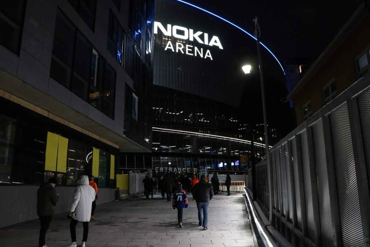 Suuri yleisö kuuli Uroksesta keväällä 2020, kun Tampereen areena nimettiin mukaan Uros Live -areenaksi. Sittemmin sponsorinimi on vaihtunut. Lehtikuva / Laura Ukkonen