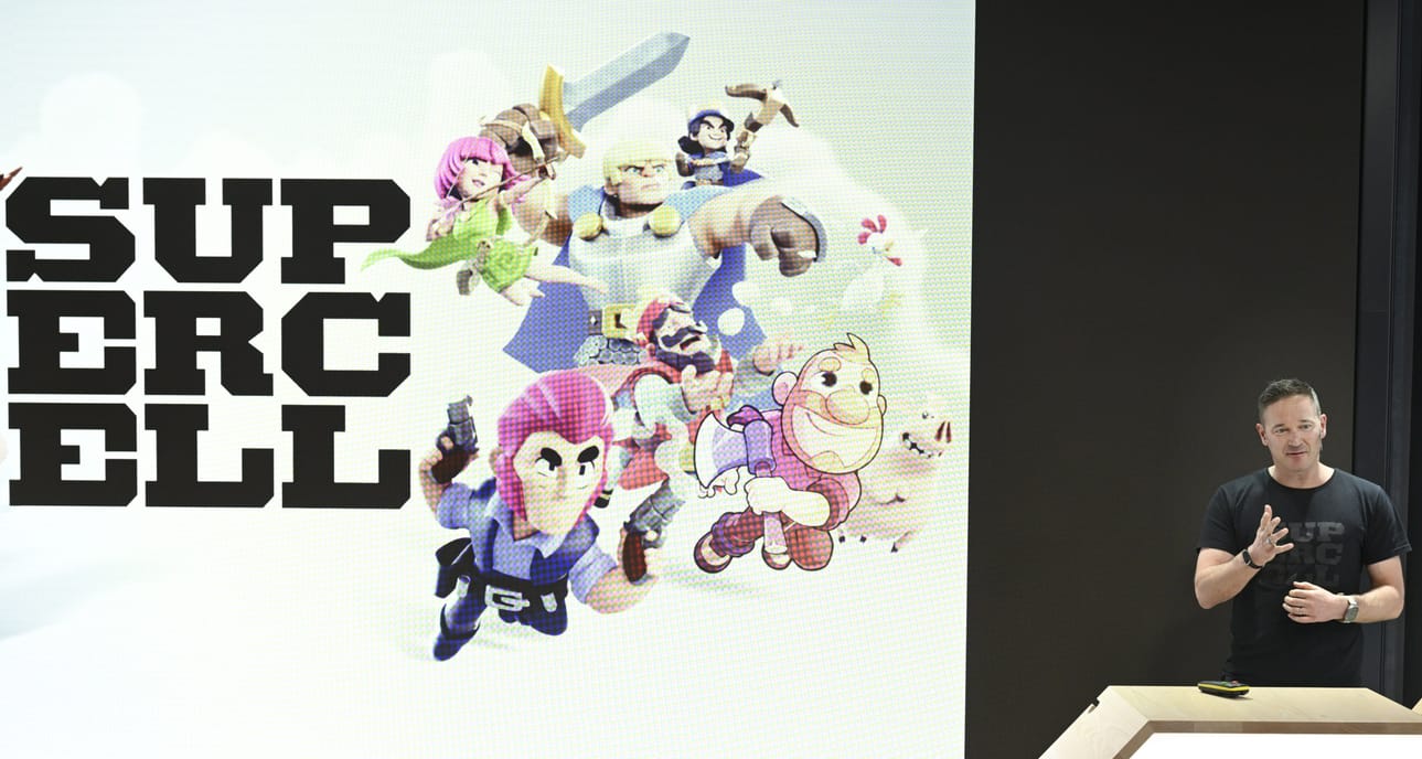 Mobiilipelejä kehittävä Supercell julkaisi viime vuonna ensimmäisen pelinsä yli viiteen vuoteen ja käänsi liikevaihtonsa kasvuun. Toimitusjohtaja Ilkka Paananen puhui tulosjulkistuksessa tiistaina. LEHTIKUVA / Heikki Saukkomaa