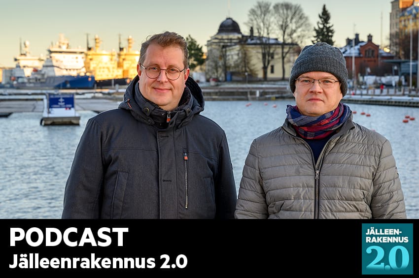 BIOS-tutkimusyksikön tutkijat Ville Lähde ja Tere Vadén.