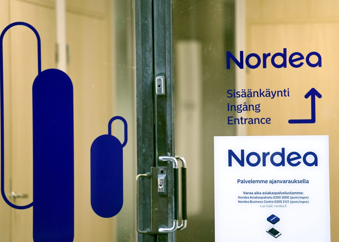 Syyskuussa useiden säästötilien korot nousevat vähintään kolmeen prosenttiin, ja lokakuun alusta lähtien käyttötilille aletaan maksaa korkoa 0,25 prosenttia, Nordea kertoo. LEHTIKUVA / Jussi Nukari