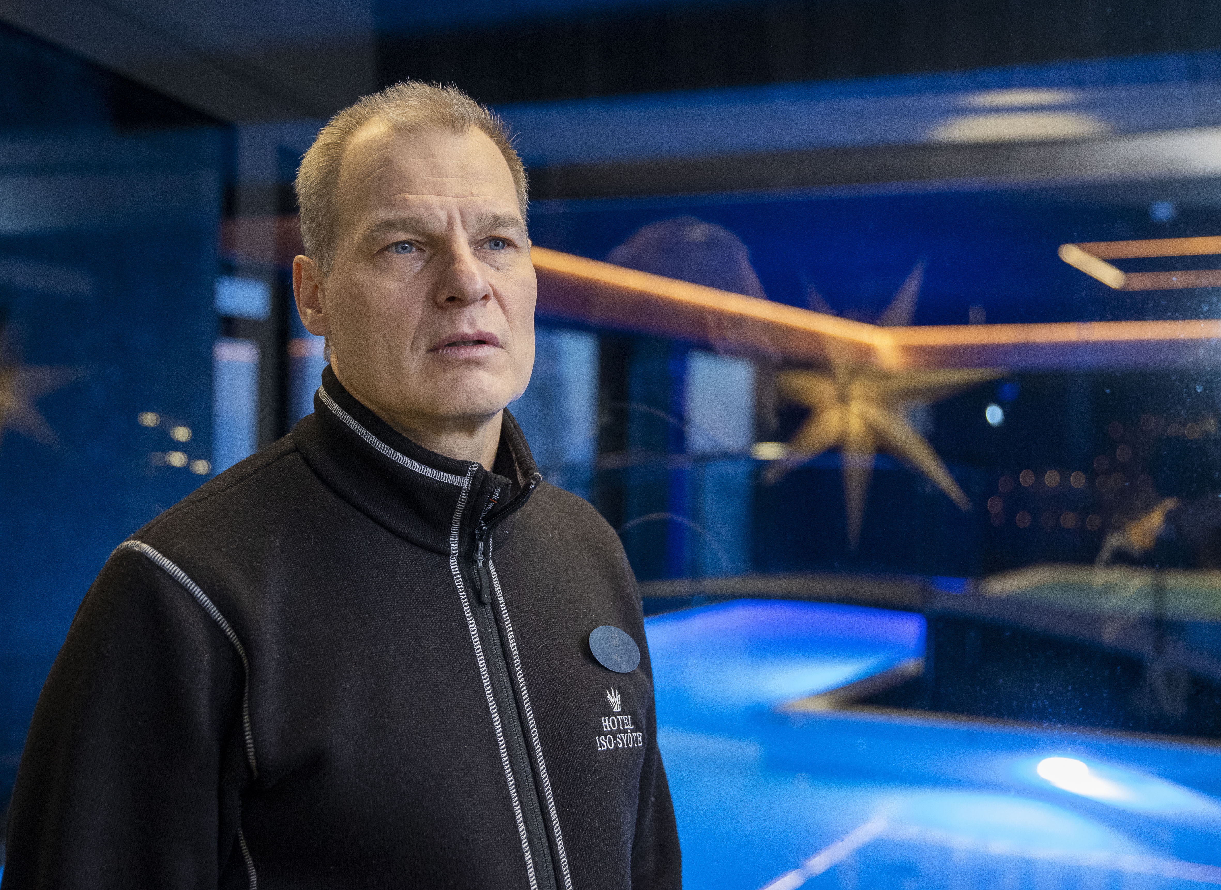 Hotelli Iso-Syötteen johtaja ja omistaja Juha Kuukasjärvi kertoo yhtiön onnistuneen hyvin markkinoinnissa.