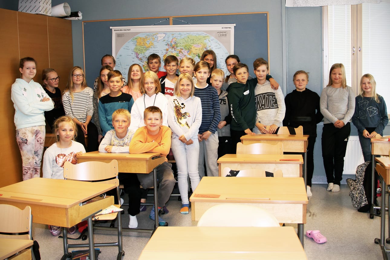 Tupoksen yhtenäiskoulun 5B-luokan kisailua voi seurata Yle TV2 -kanavalta lauantaina 29. syyskuuta.
