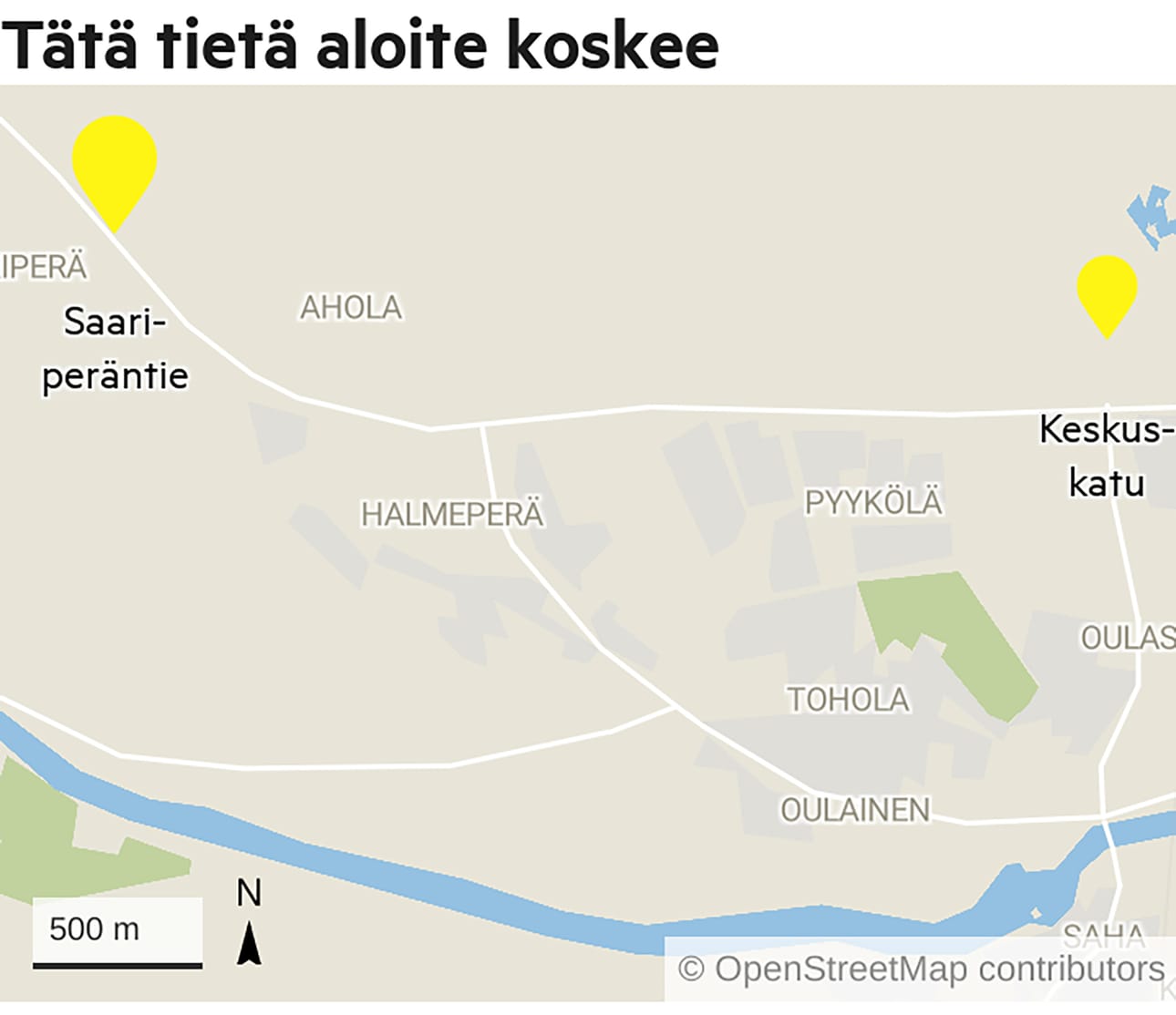 Pyhäjoentiestä on jätetty ministeriä myöten muistioita, jotta liikenneturvallisuutta saataisiin paremmaksi. Nyt asiasta teki valtuustoaloitteen Tommi Oja.
