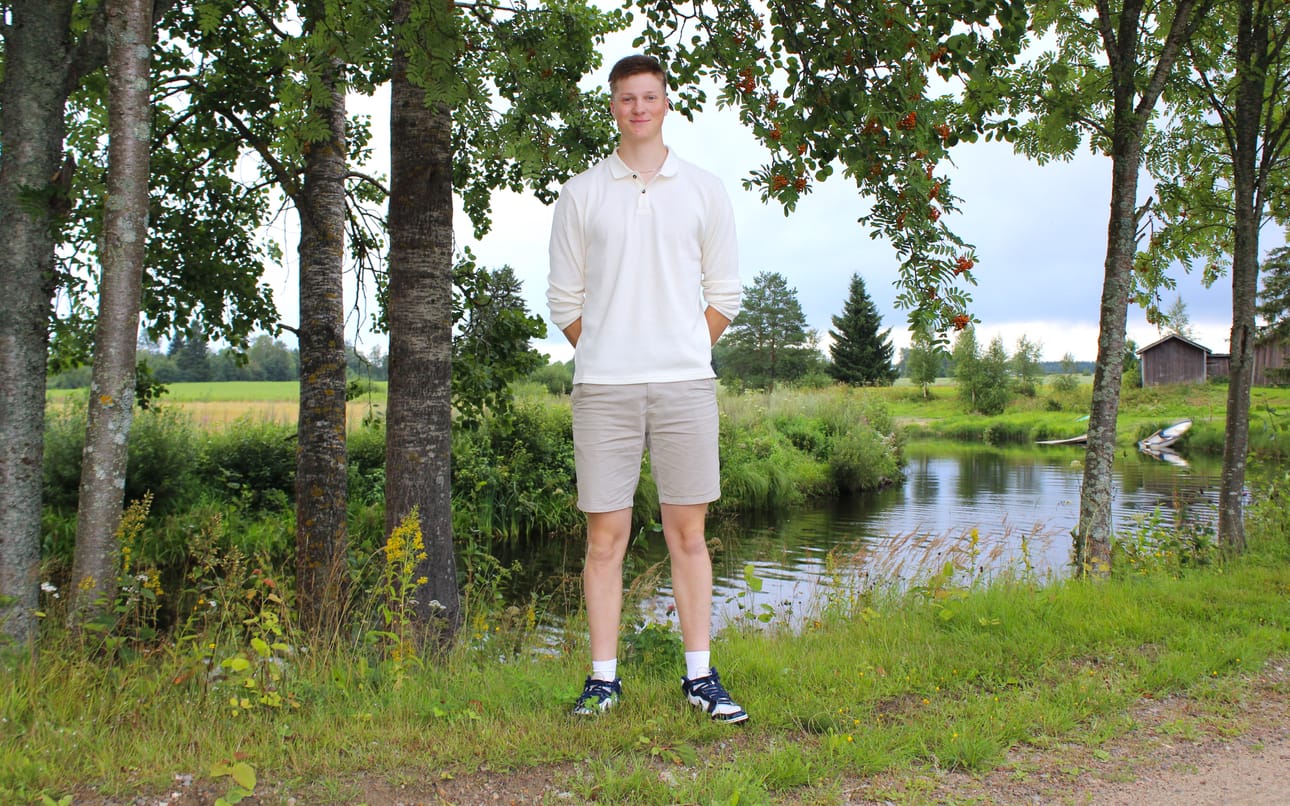 Saku Jaakkola on varttunut Vanhassakylässä aivan Isojoen varrella.