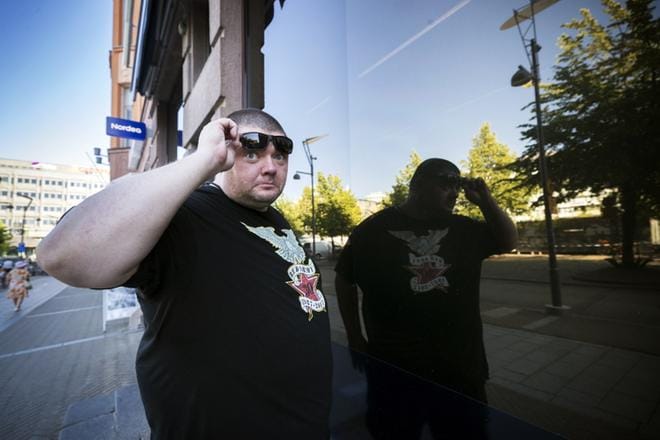 Wasa Band Jamissakin vaikuttava Matti Vahtera on The Great Syfilis Orchestran laulaja ja itseoikeutettu Klamydia-asiantuntija. KUVA: JARNO PELLINEN