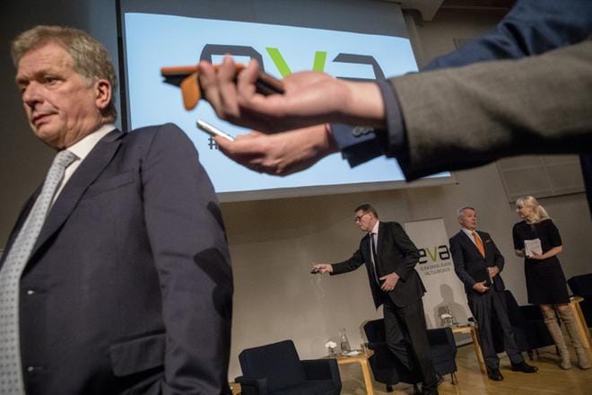 Presidentti Sauli Niinistö on vain kasvattanut etumatkaansa presidentinvaalin ensimmäisellä kierroksella. KUVA: JOEL MAISALMI
