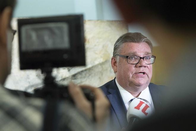 Timo Soini jättää perussuomalaisten puheenjohtajan tehtävän. KUVA: Mauri Ratilainen/Arkisto