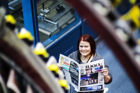 Ilkan matka kohti tabloidikokoa on toisen koelehden verran lähempänä.