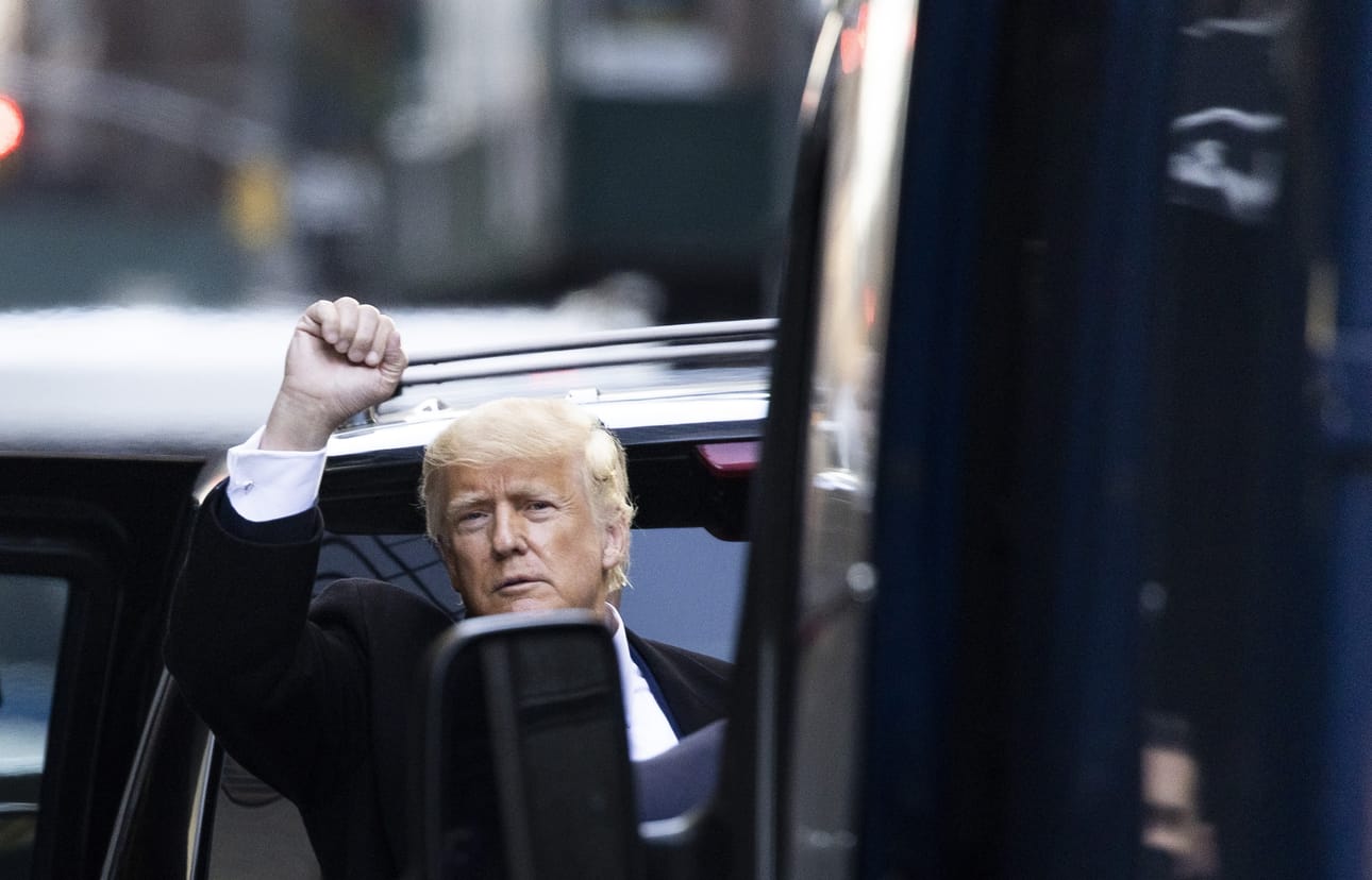Entinen Yhdysvaltojen presidentti Donald Trump. Arkistokuva.