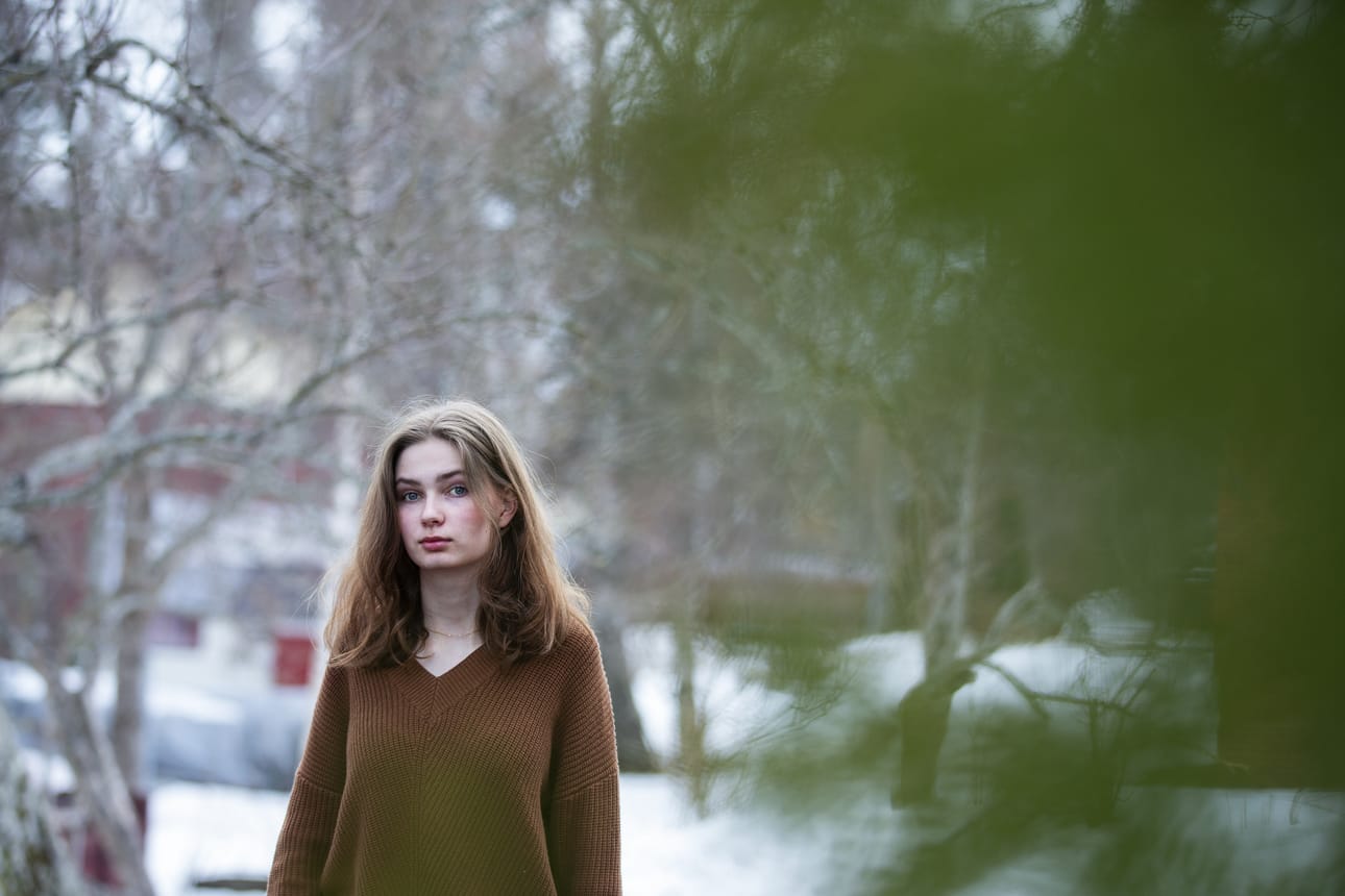 Ottilia Sahariselle kertyy 110 lukiokurssia. Minimivaatimus lukiossa on 75.